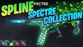 SPLINE SPECTRE SKIN SHOWCASE AND GAMEPLAY  VALORANT SPLINE SKINS COLLECTION  REACTION AND POV [upl. by Gwenette]