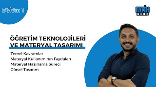 Temel Kavramlar  Materyal Hazırlama Süreci  Materyal Kullanımının Faydaları  Görsel Tasarım [upl. by Vasileior416]