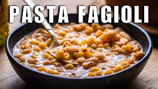 AUTHENTIC PASTA E FAGIOLI  Grandmas Recipe [upl. by Lida612]