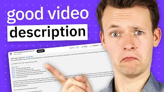 How to Write a YouTube Description Tips and Examples [upl. by Drawoh]