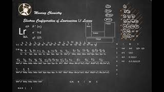 Electron Configuration of Lawrencium Lr Lesson [upl. by Rheingold]