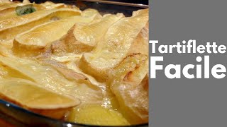 Recette de Tartiflette facile tousencuisineavecseb [upl. by Annayat]