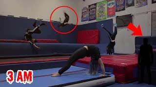 DONT DO GYMNASTICS AT 3AM SCARY [upl. by Perrie]