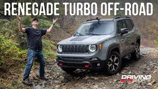 2020 Jeep Renegade Trailhawk Turbo OffRoad Review [upl. by Aivil]