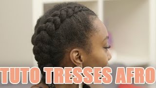 DIY Tresses afro sur cheveux crépus [upl. by Starinsky]