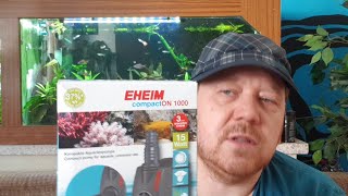 Eheim compactON Aquarienpumpe Unboxing Installationen Test Review [upl. by Yhtorod]