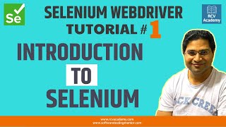 Selenium WebDriver Tutorial 1  Introduction to Selenium [upl. by Eneli]