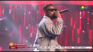 SARKODIE GIVES A THRILLING PERFORMANCE AT VGMA 2018 [upl. by Octave368]