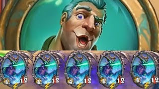 TURN 1 OTK I DID IT Lightning Bloom Barnes Kaelthas Combo  Hearthstone [upl. by Aven]