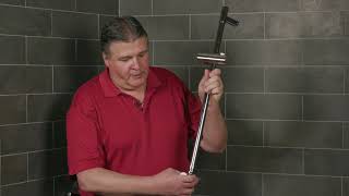 GROHE  Vitalio Flex Shower System  Installation Video [upl. by Smallman]