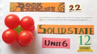 Book Exercise 22Solid State [upl. by Sugden838]