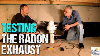 Testing a Radon Mitigation System [upl. by Neom710]