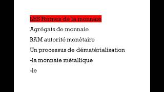 économie monétaire et financière S3 séance 2 [upl. by West]