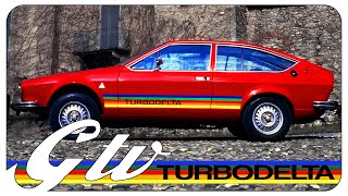 Alfetta GTV 20 Turbodelta The First Turbo Alfa Romeo [upl. by Claud478]