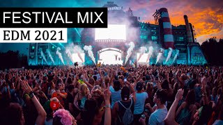 EDM FESTIVAL MIX 2021  Party Electro Rave Music [upl. by Onifur]