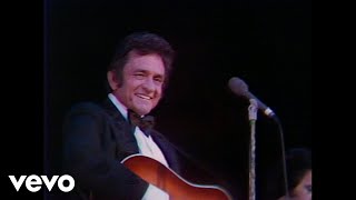 Johnny Cash  Folsom Prison Blues Live In Las Vegas 1979 [upl. by Tamra]