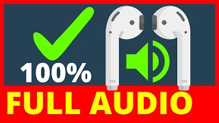 AirPod Audio Loss 2 Proven Fixes To Bring Back FULL SOUND  Handy Hudsonite [upl. by Haisej]