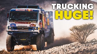 Dakar 2021 Take a Closer Look at the Kamaz Rally Trucks [upl. by Brelje]