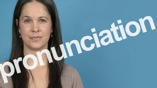 How to Pronounce PRONUNCIATION in American English [upl. by Papert]