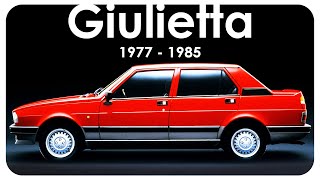 Why I Love The 19771985 Alfa Romeo Giulietta [upl. by Nomar]