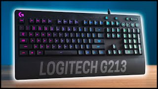 Logitech G213 Prodigy Gaming Keyboard Review [upl. by Simetra132]