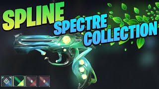 SPLINE CLASSIC SKIN SHOWCASE AND GAMEPLAY  VALORANT SPLINE SKINS COLLECTION  REACTION AND POV [upl. by Notle]