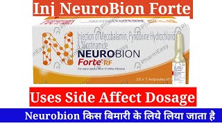 Inj Neurobion Forte Rf  Uses Side Affect Dosage [upl. by Eben]