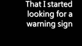 Coldplay  Warning sign  lyrics [upl. by Rolph959]