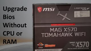 Bios Upgrade for MSI Tomahawk x570 [upl. by Ebberta]