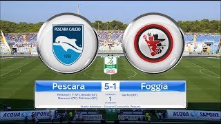 PESCARA  FOGGIA 51 gli highlights [upl. by Rezzani327]