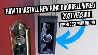 How To Install Ring Doorbell Wired [upl. by Jacobs]