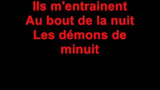 Paroles  Lyrics Emile amp Image  Les demons de minuit [upl. by Yeoz]