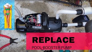 Replace or Repair Pool Booster Pump [upl. by Eivlys576]