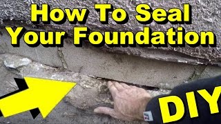 Exterior Waterproofing How To Seal Your Foundation DIY [upl. by Ennayrb]