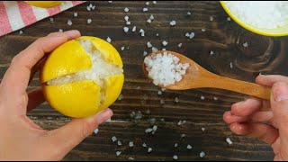 Limone sotto sale il trucco utile in cucina [upl. by Prosperus]