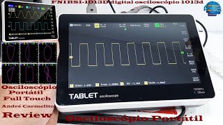 Osciloscópio Portátil tablet oscilloscope [upl. by Aisenet]