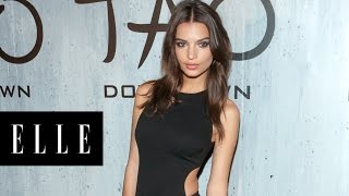 Emily Ratajkowski Best Red Carpet Moments  ELLE [upl. by Eirolam760]