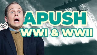 World War I and World War II APUSH Unit 7  Key Concept 73 [upl. by Enitsed]