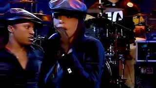 Aaliyah  More Than A Woman live at The Tonight Show 2001 [upl. by Lakim799]