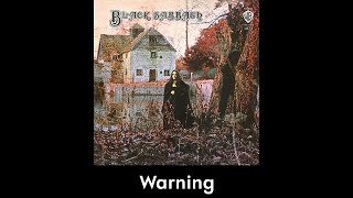 Black Sabbath  Warning lyrics [upl. by Dranal928]