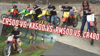 OUR BEST DAY YET 500cc Two Stroke Drag Race [upl. by Llewon26]