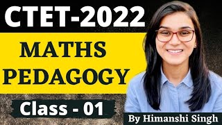 CTET 2022 Online Exam  Maths Pedagogy Class01 by Himanshi Singh  PYQs [upl. by Polly]