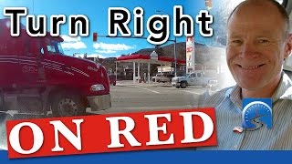 How to Turn Right At An Intersection On A Red Light [upl. by Kletter322]