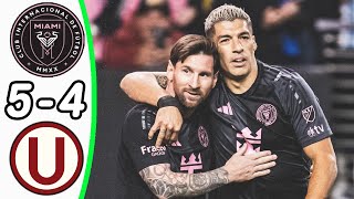 Inter Miami  Club Universitario 54  All Goals amp Highlights [upl. by Teece507]