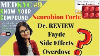 Neurobion Forte tablet  Dr Rupal Reviews  Uses Side effects  Vitamin B Complex MedKYC 9 [upl. by Yrac]