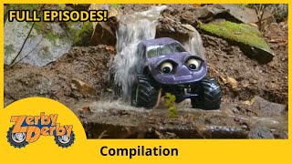 Zerby Derby  FLOOD amp MUD  Full Episodes  Kids Cars [upl. by Erich657]