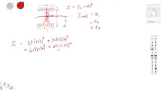 Example 181 Moment of Inertia Calculation for an IBeam [upl. by Rotsen]