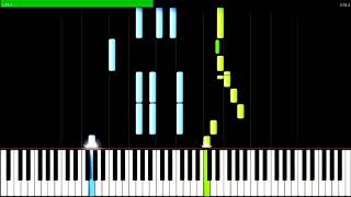 Waltz in A minor  Chopin Piano Tutorial Synthesia [upl. by Tartaglia]