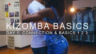 KIZOMBA amp SEMBA BASICS DAY 1 Connection amp Basics 1 2 3 [upl. by Dorca]