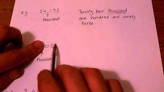 How to  write numbers in words [upl. by Tlevesoor630]